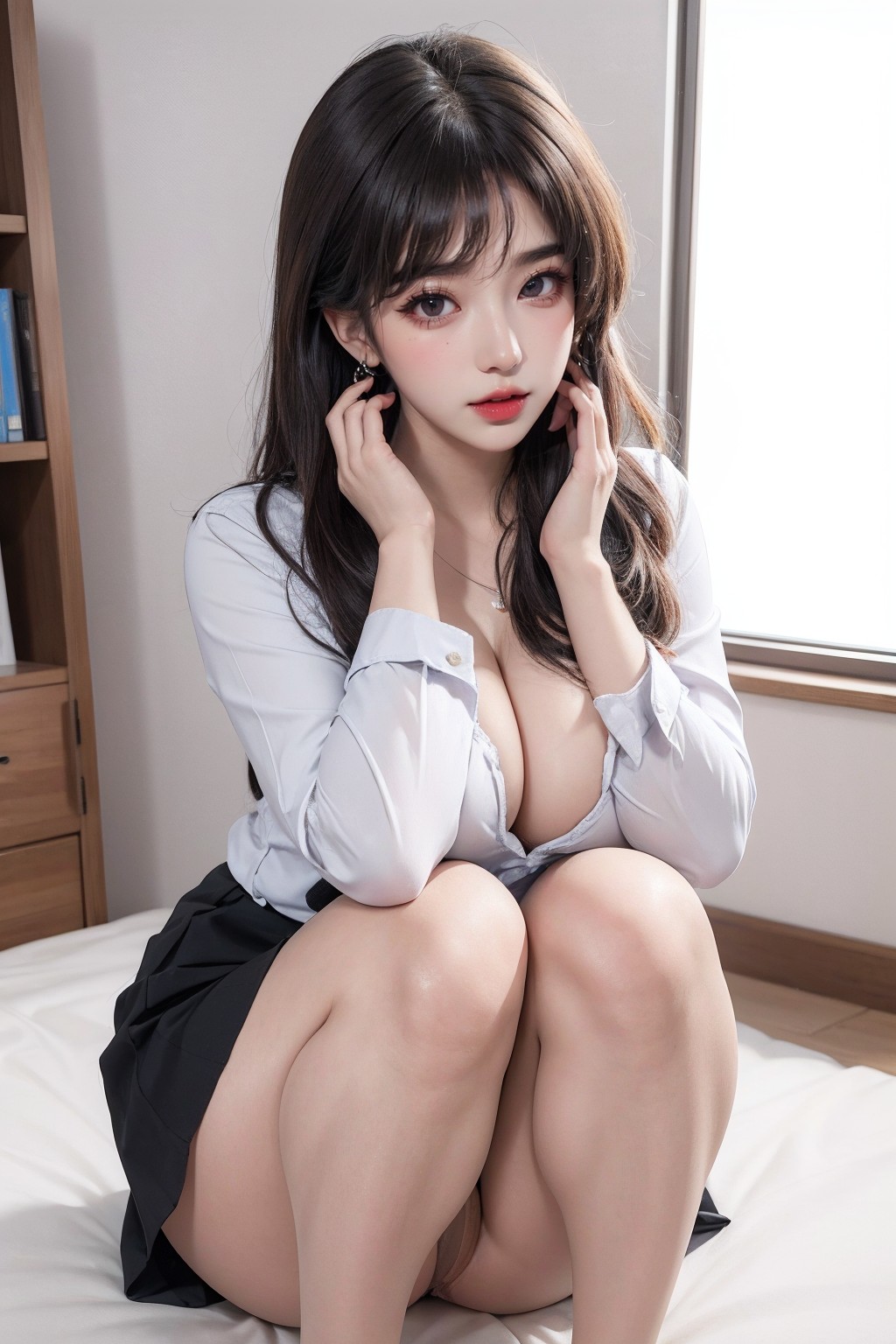 Flesh-colored stockings