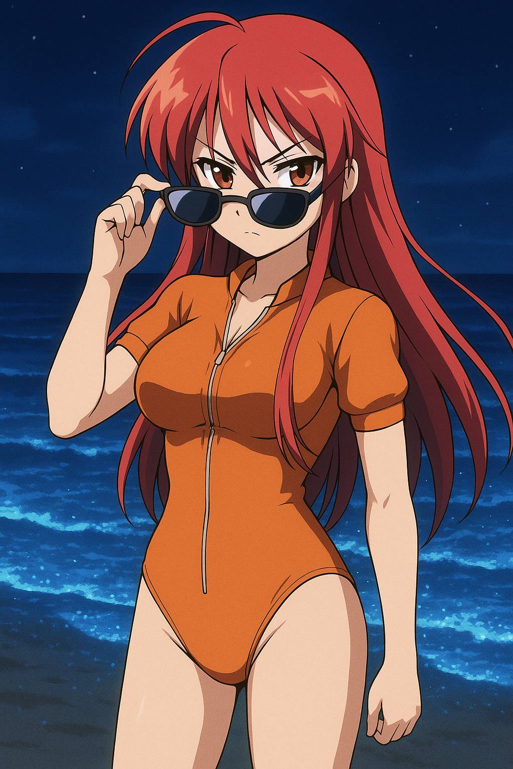 Summer is hot. It's best to go to the beach to cool off.