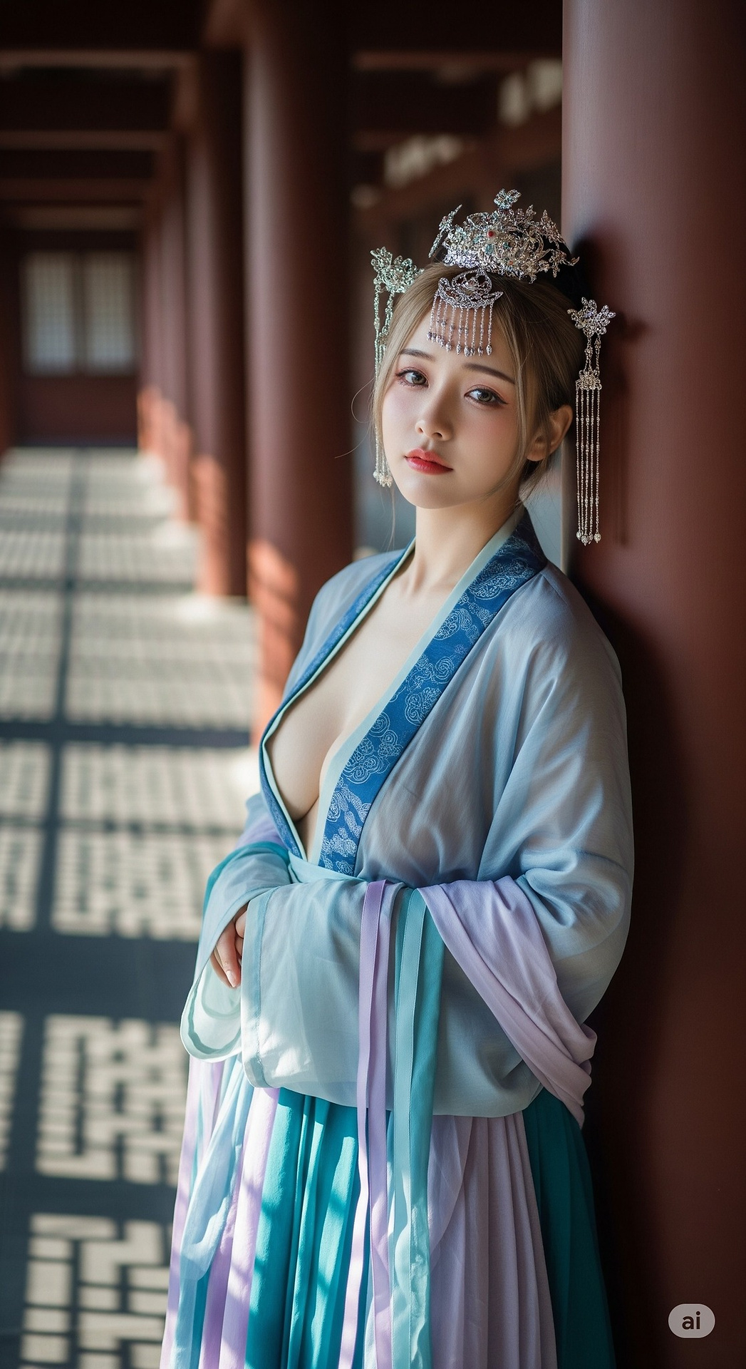 混血古裝妹子