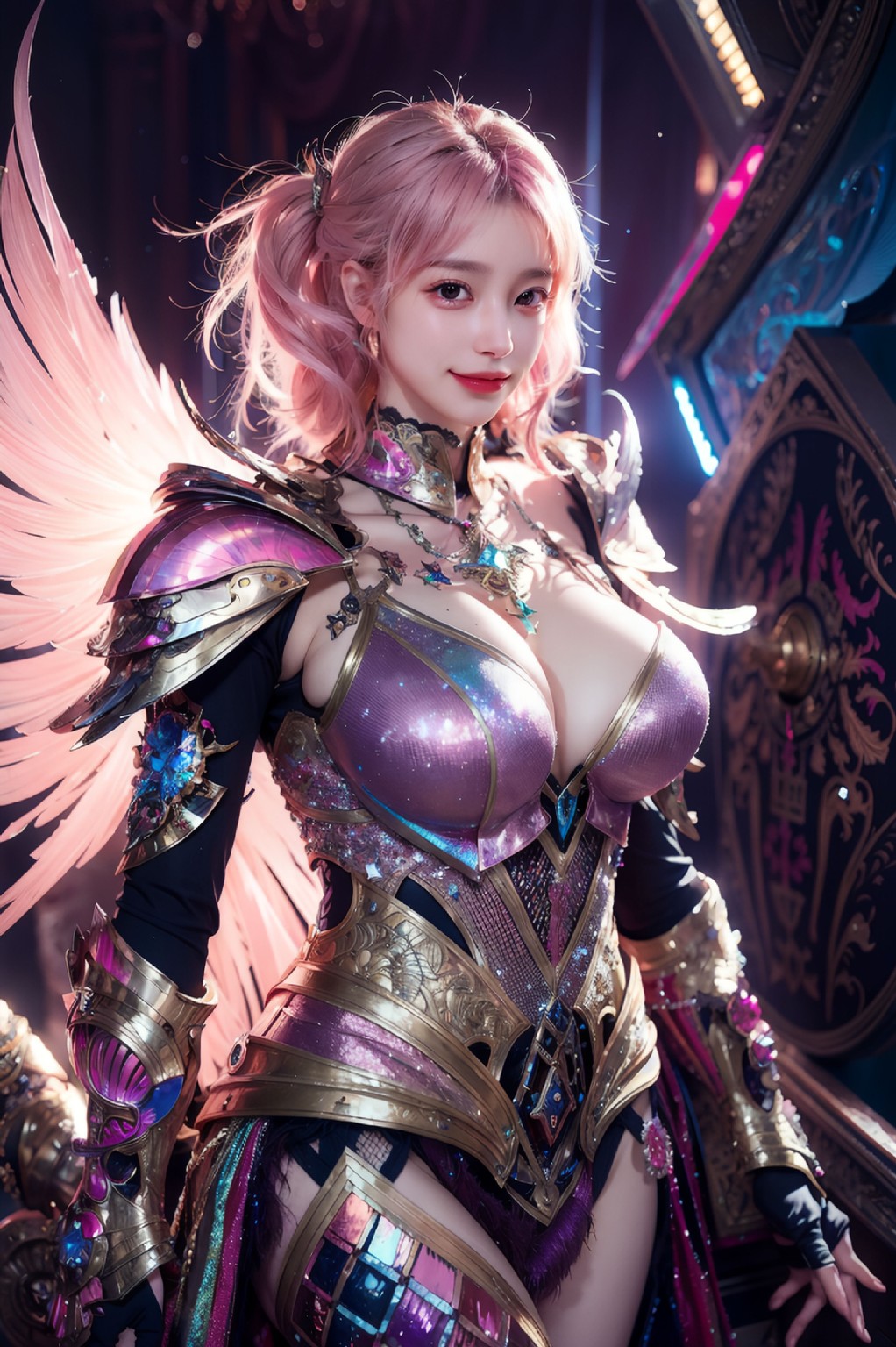 虹彩女武神