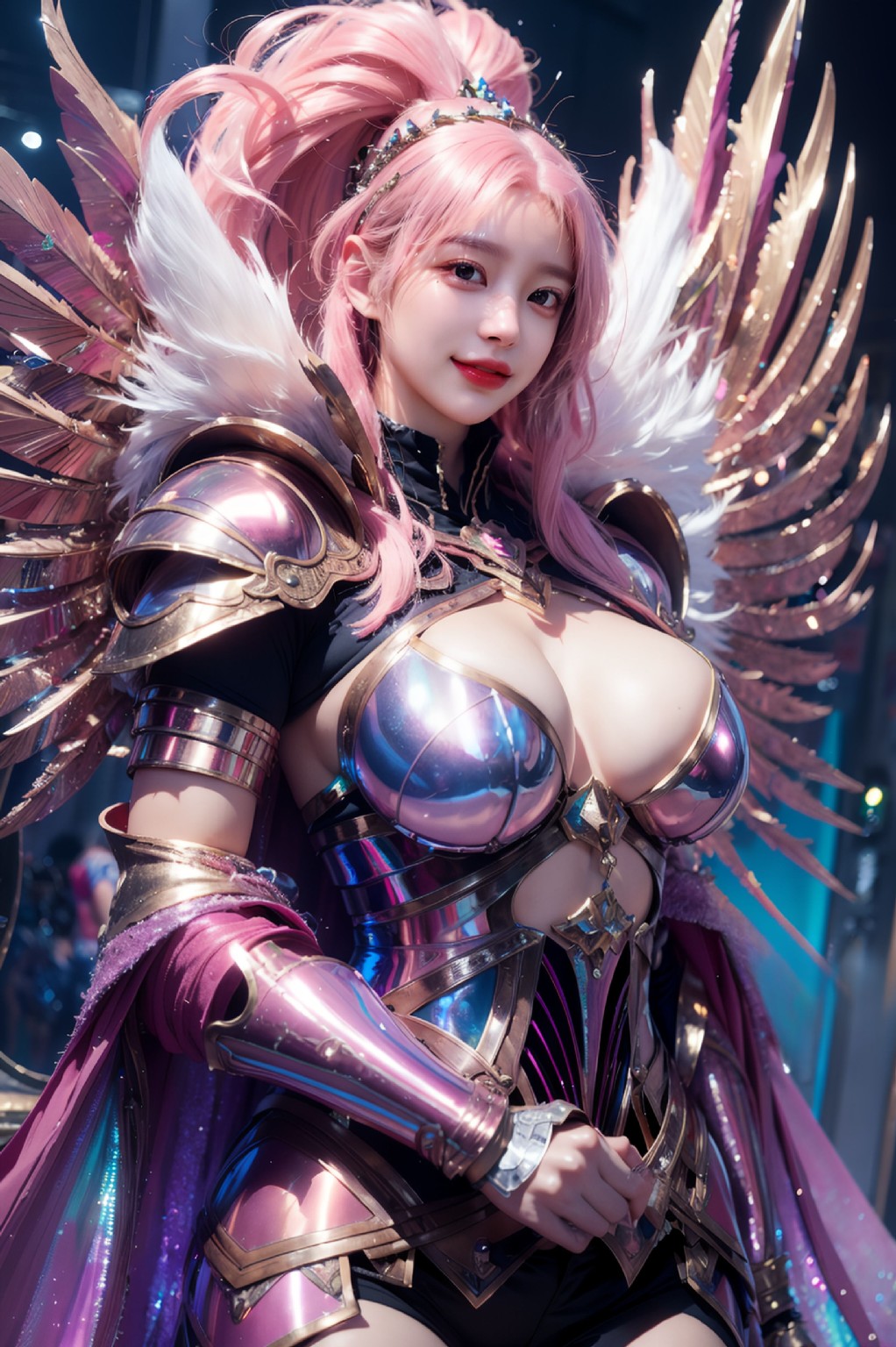 虹彩女武神