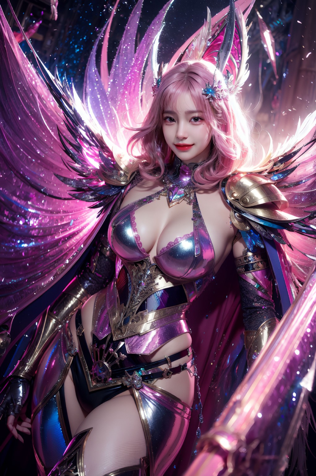 虹彩女武神