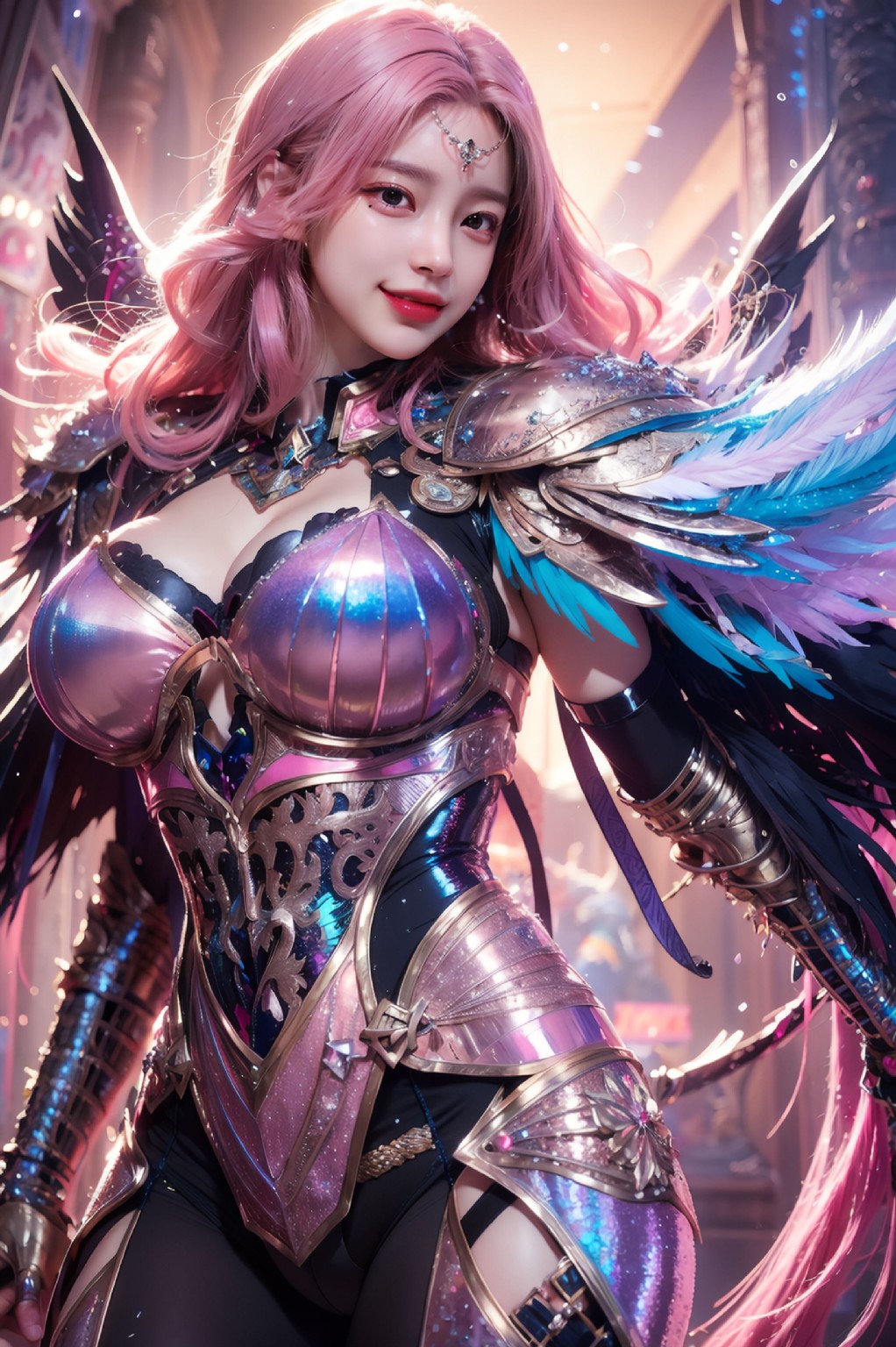 虹彩女武神