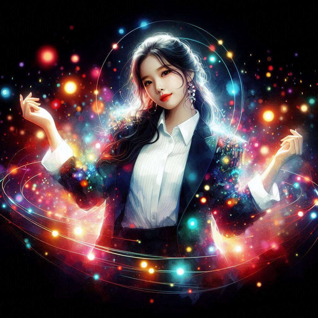 一顆耀眼閃亮的星