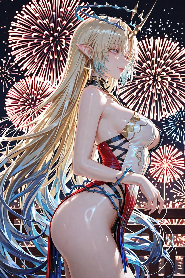 動漫美女迎接2026