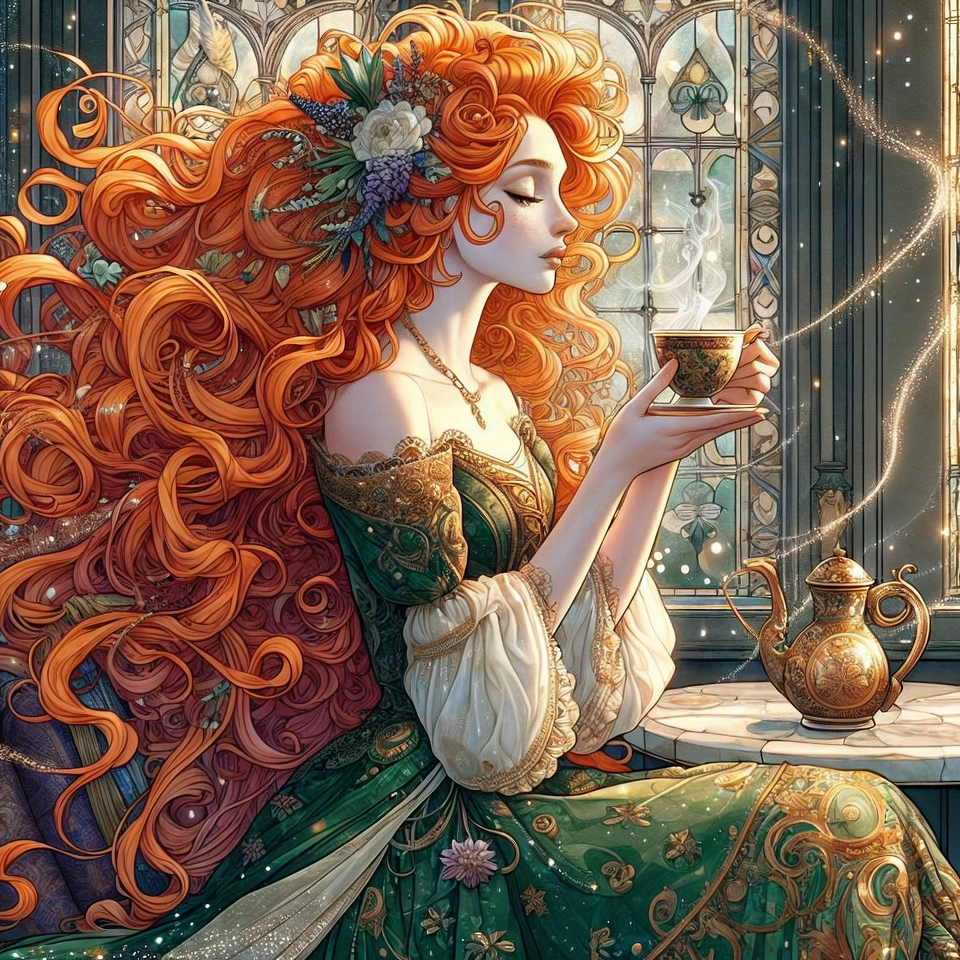 Mucha & Rococo Princess Edition
