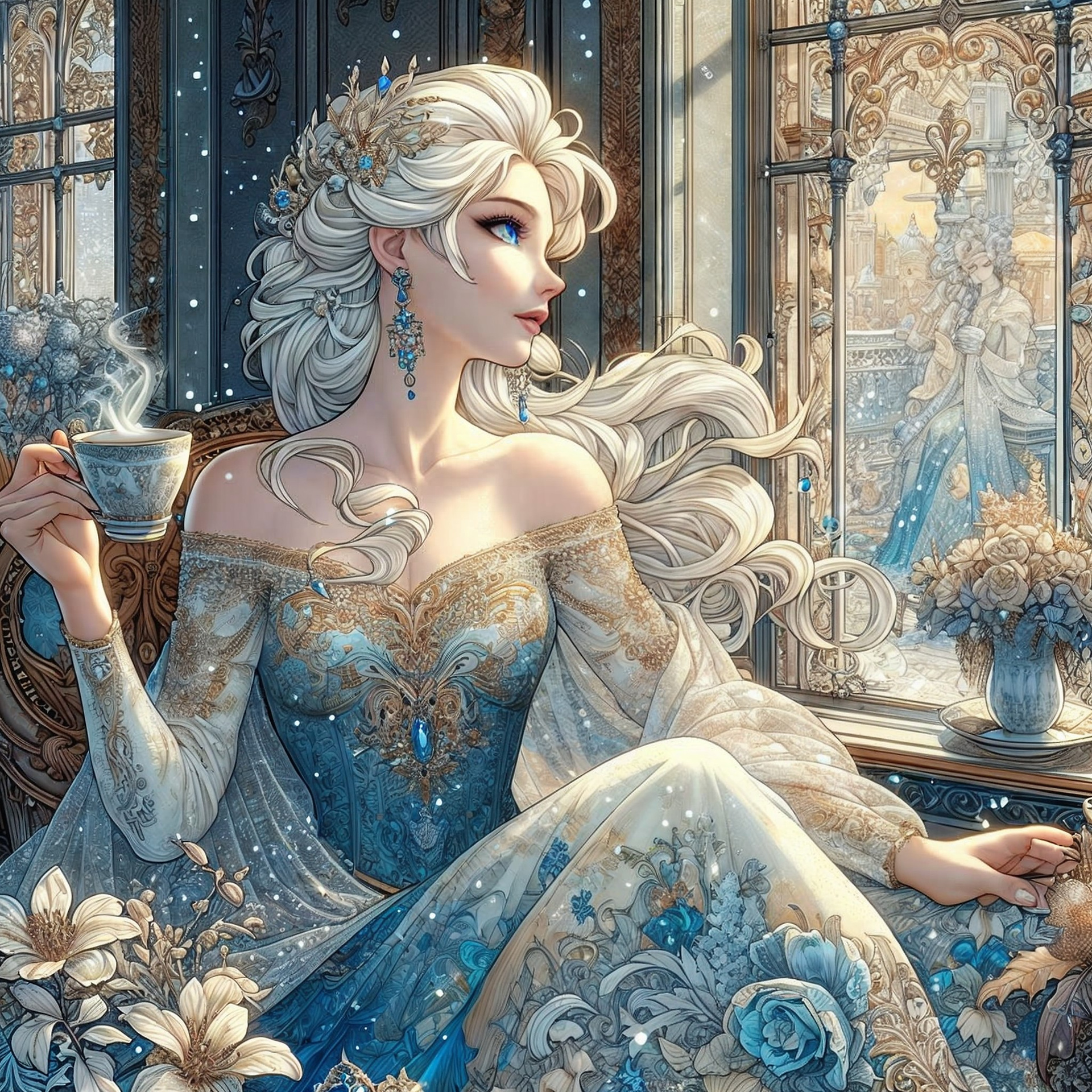 Mucha & Rococo Princess Edition