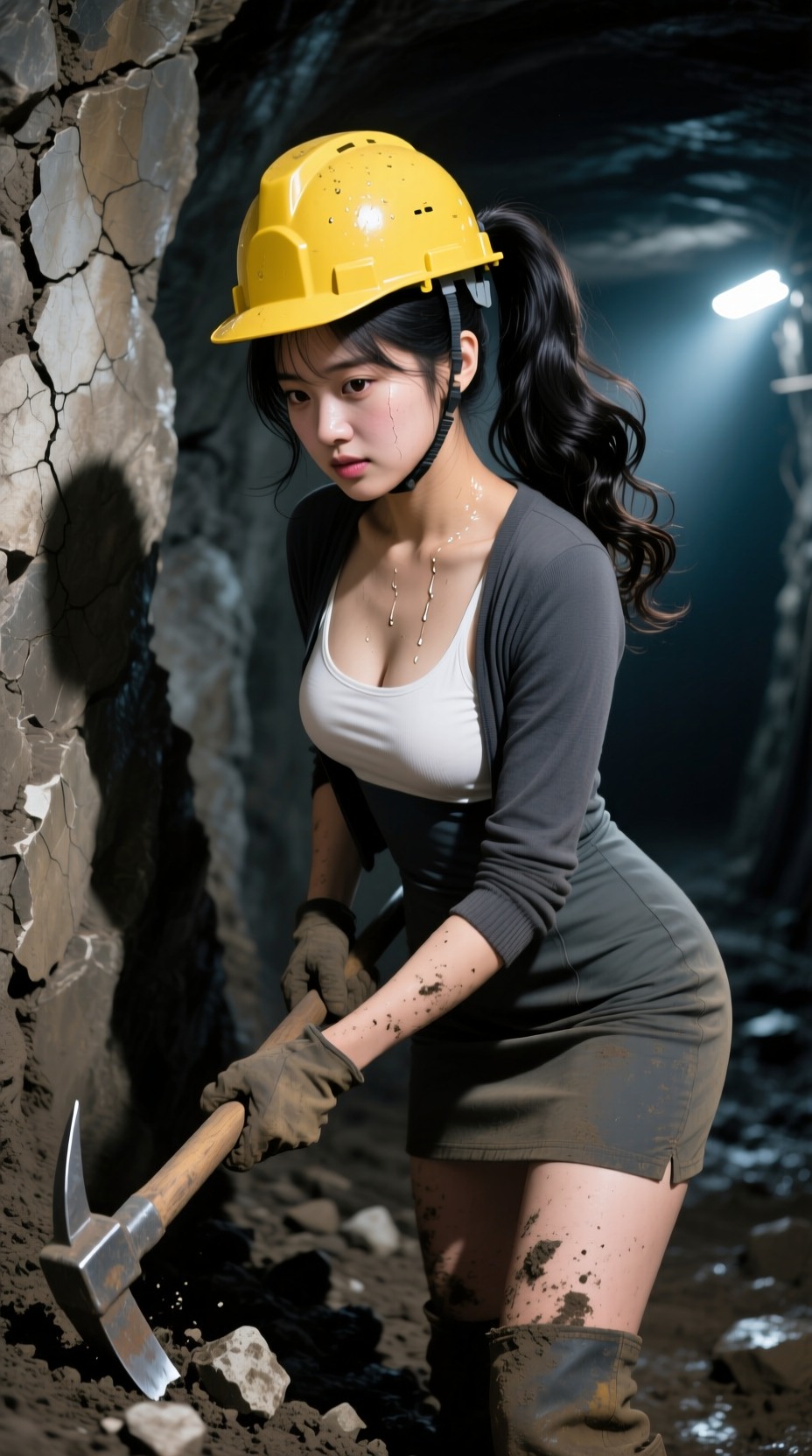Female Miner