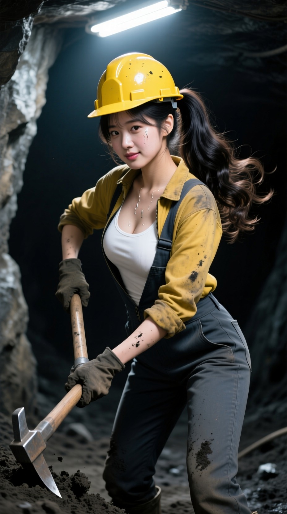 Female Miner