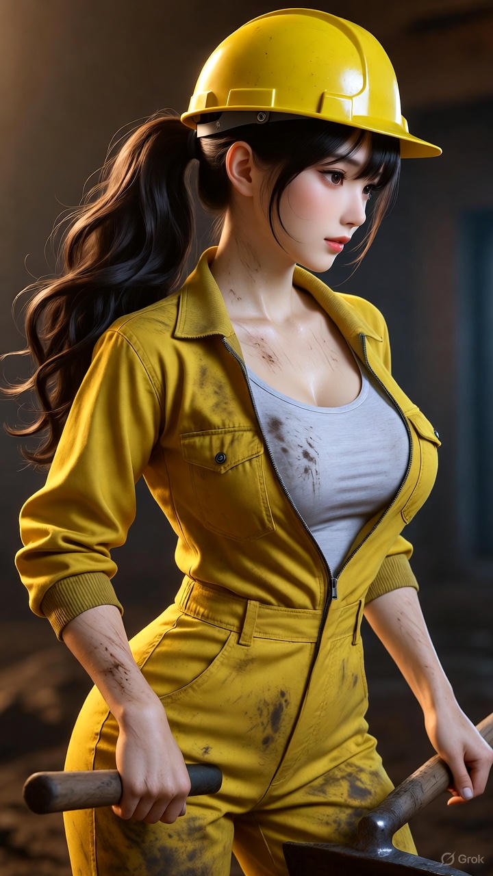 Female Miner