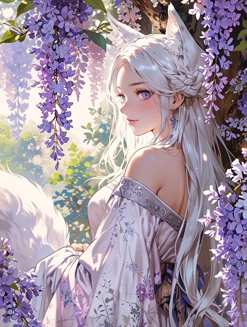 Love. Floral Series - Lilac