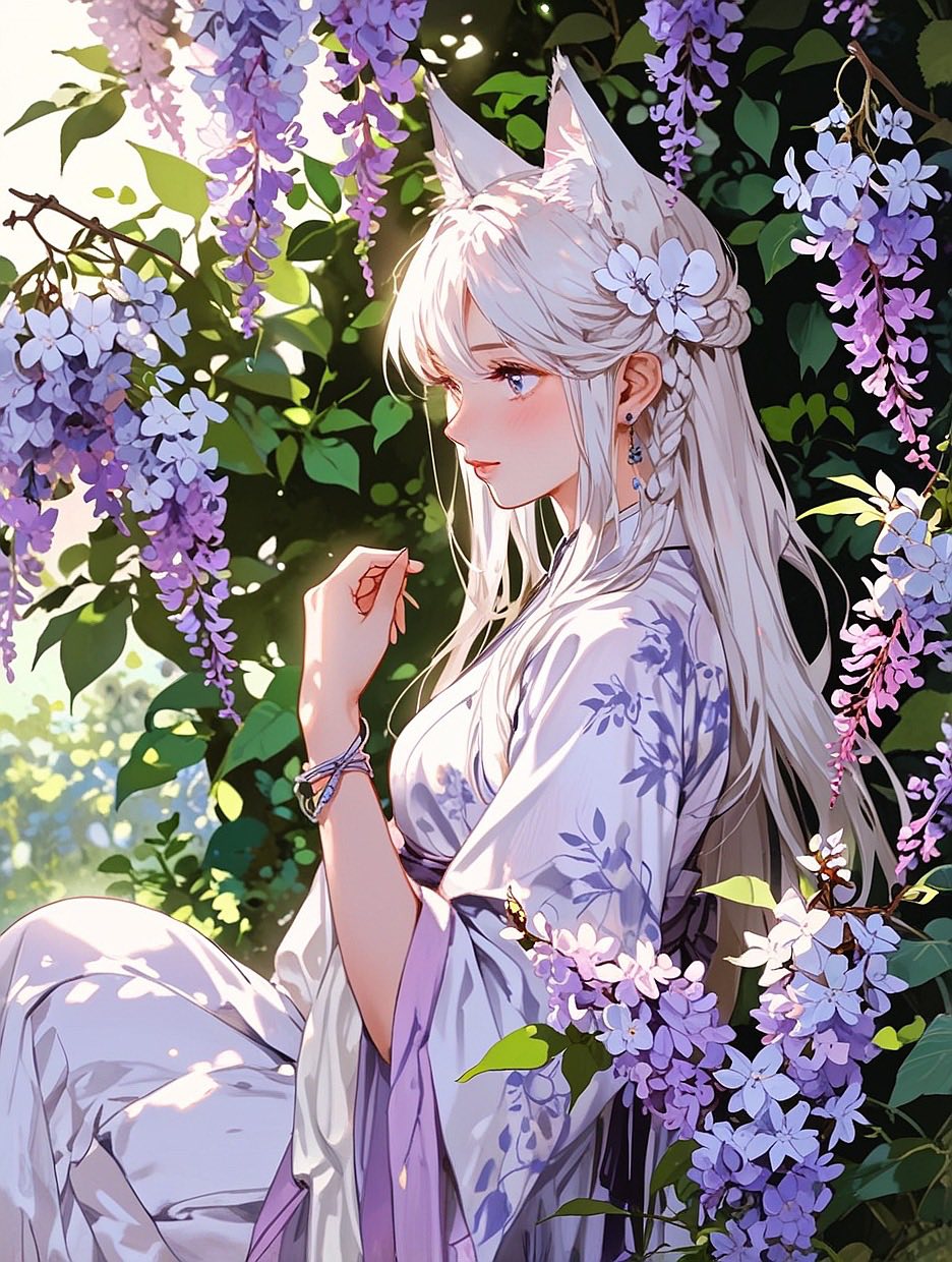 Love. Floral Series - Lilac