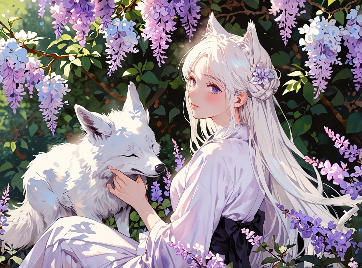 Love. Floral Series - Lilac