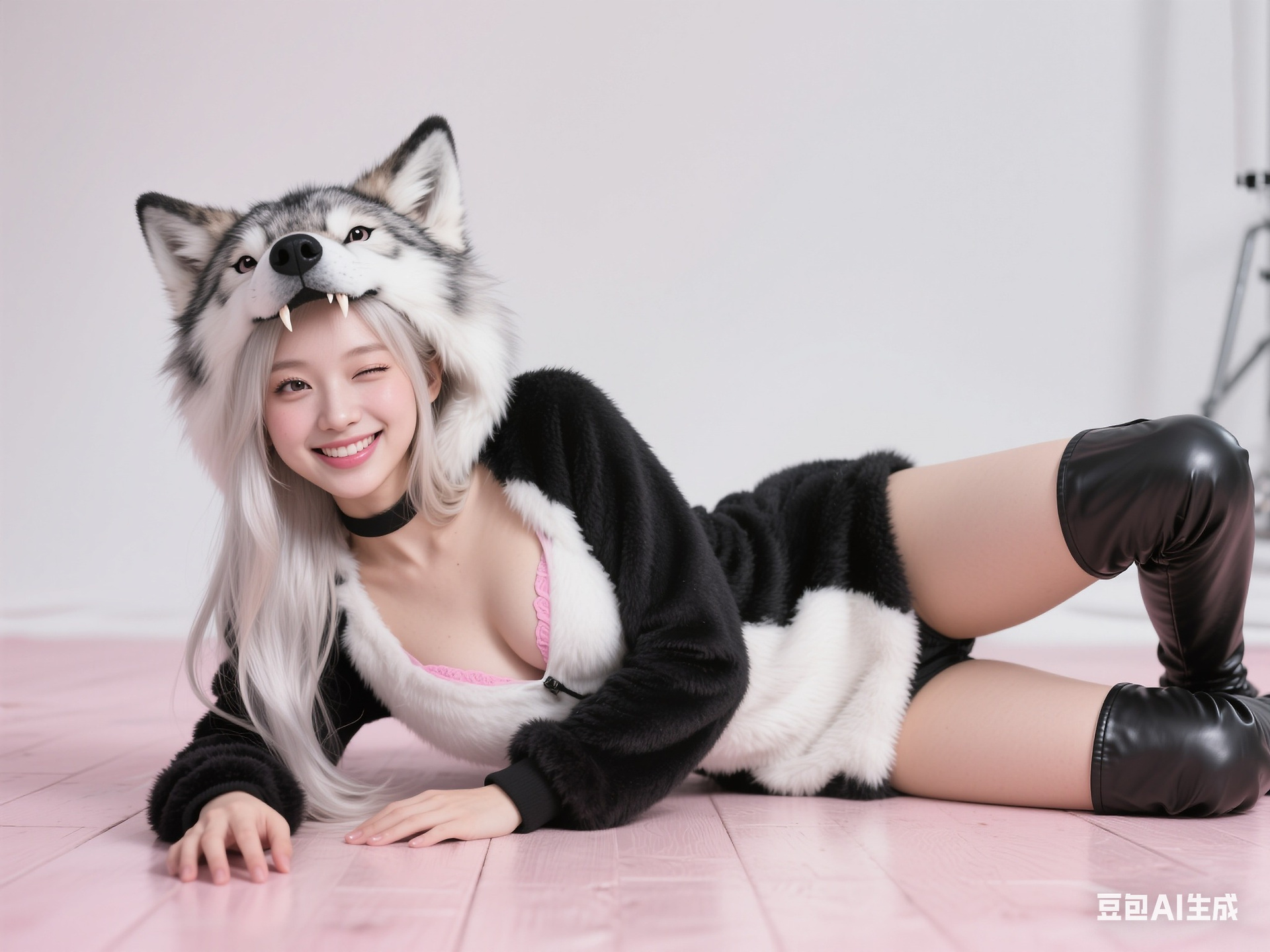Plush Wolf Clothes