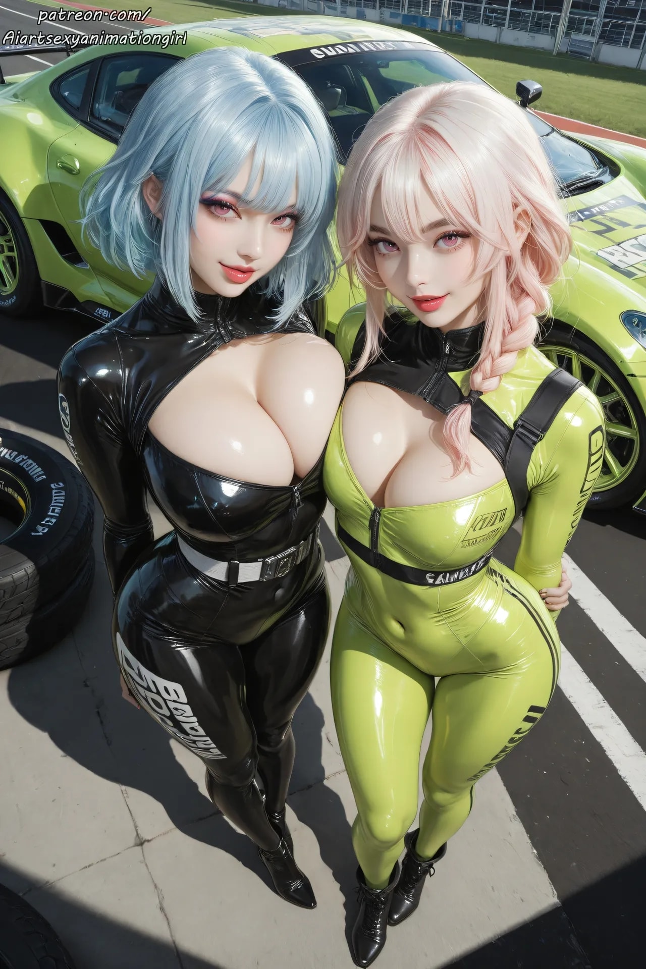★Patreon★ AiASAG 4K 🏁Track Babes🍑