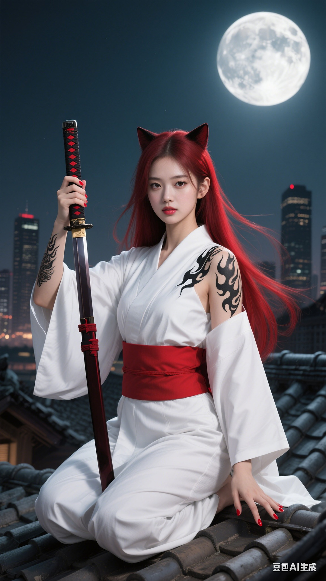 White Kimono Robe