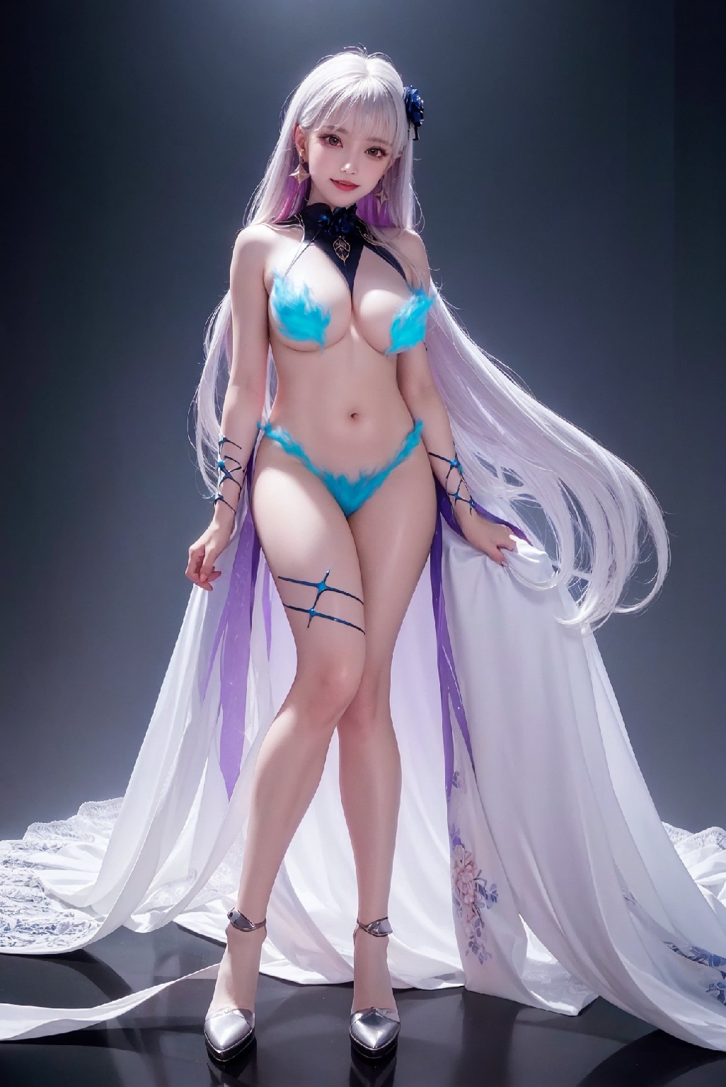 Kama-SwimsuitBlueFire2