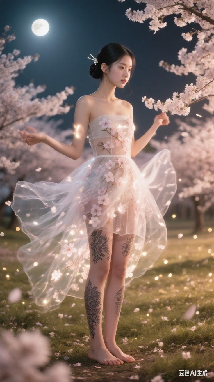 Sakura Petal Tattoo