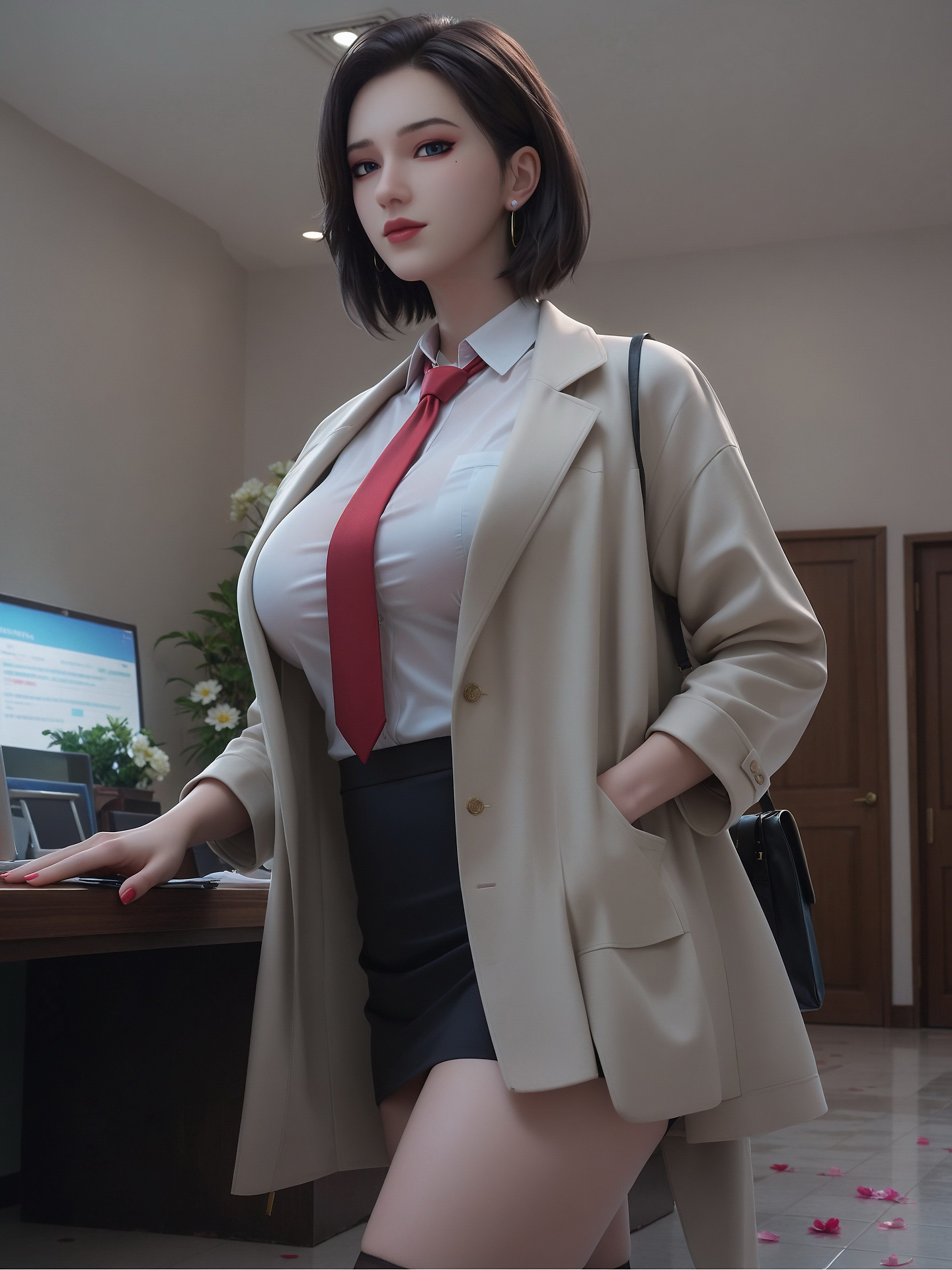 Three Body Female Lawyer
