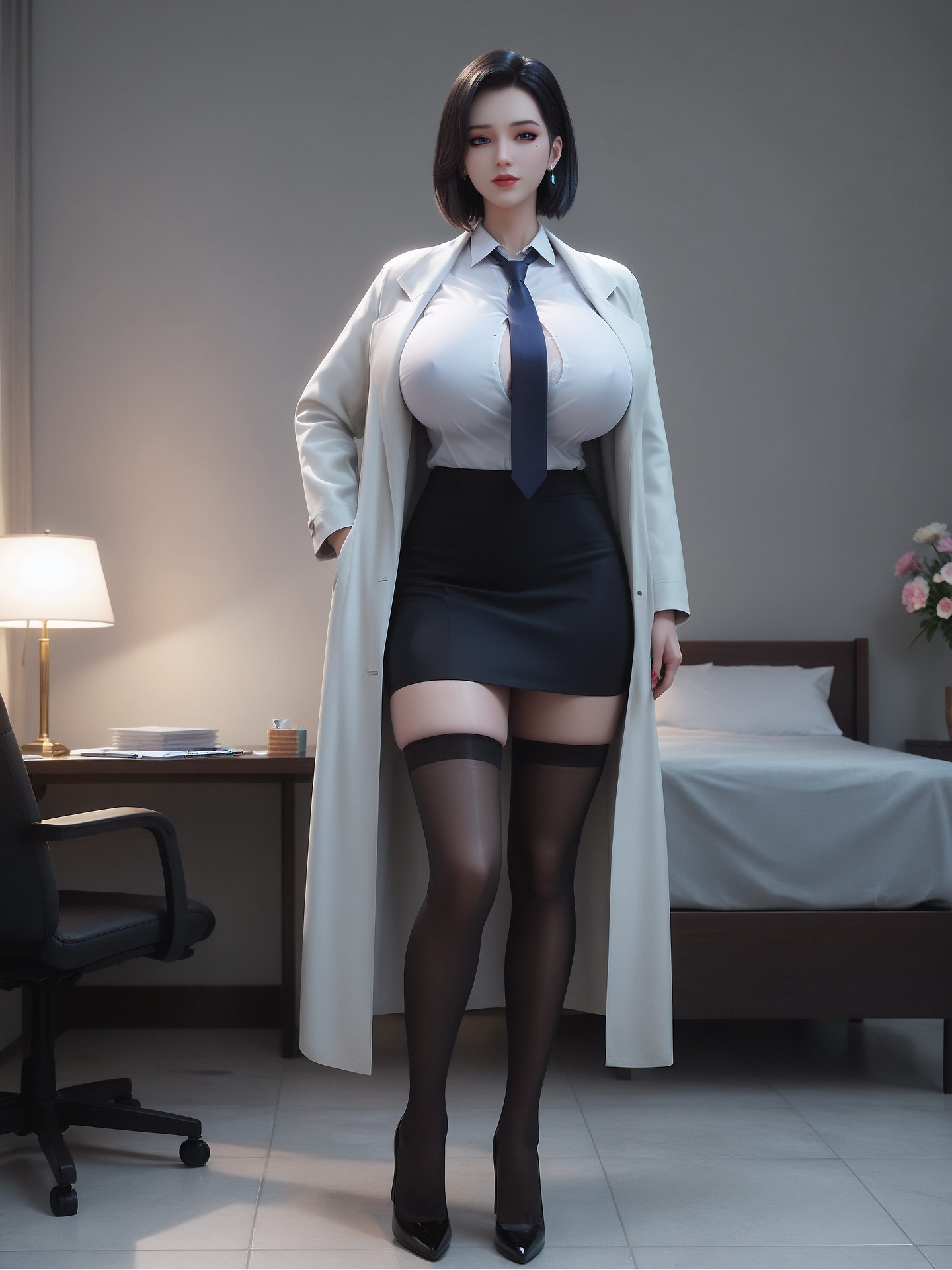 Three Body Female Lawyer