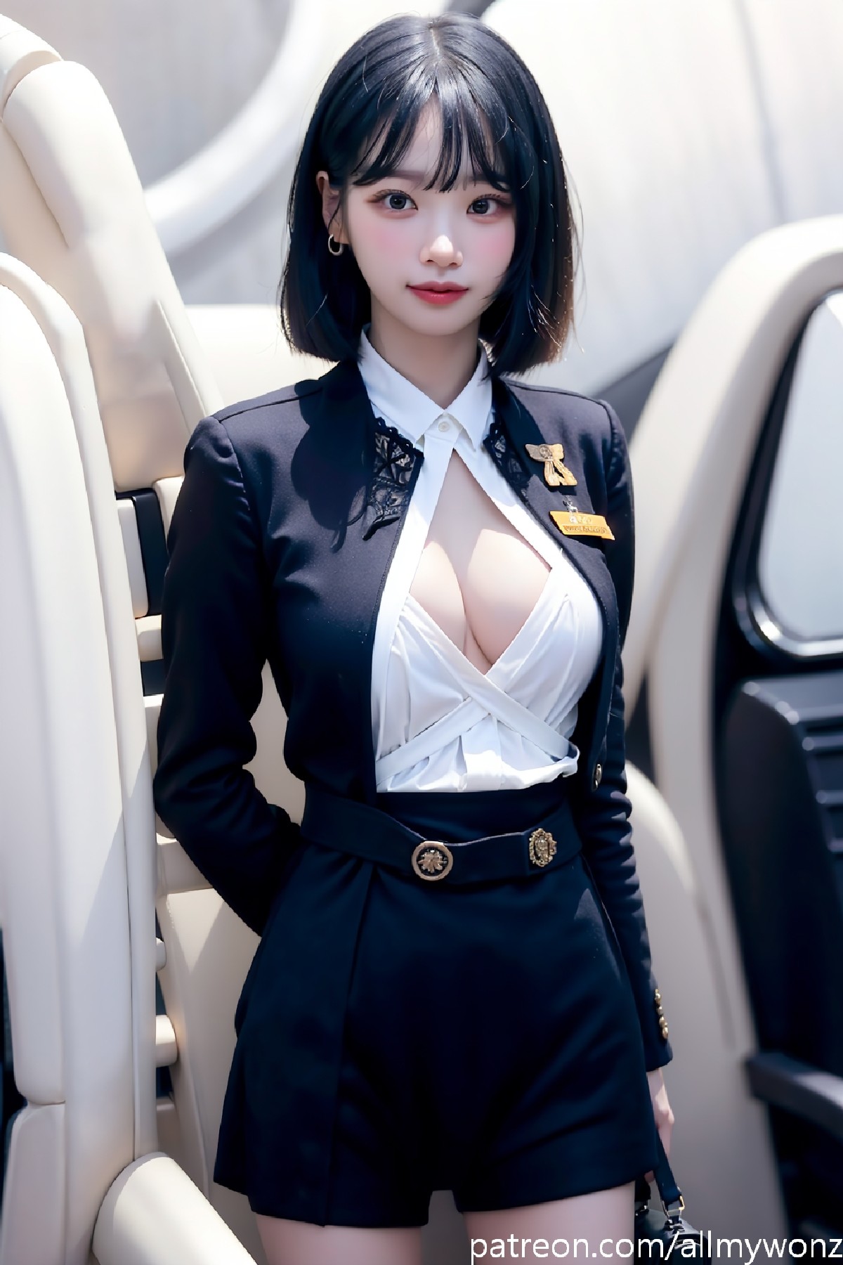 lesserafim kim chaewon's airlines
