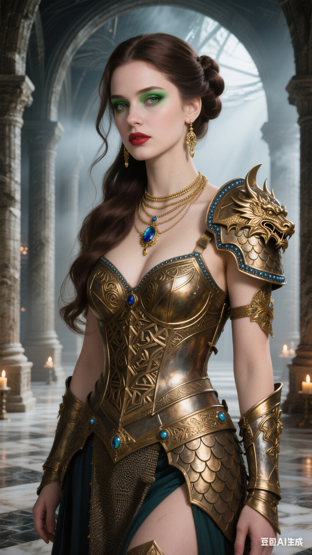 Gilded Bronze Metal Cuirass