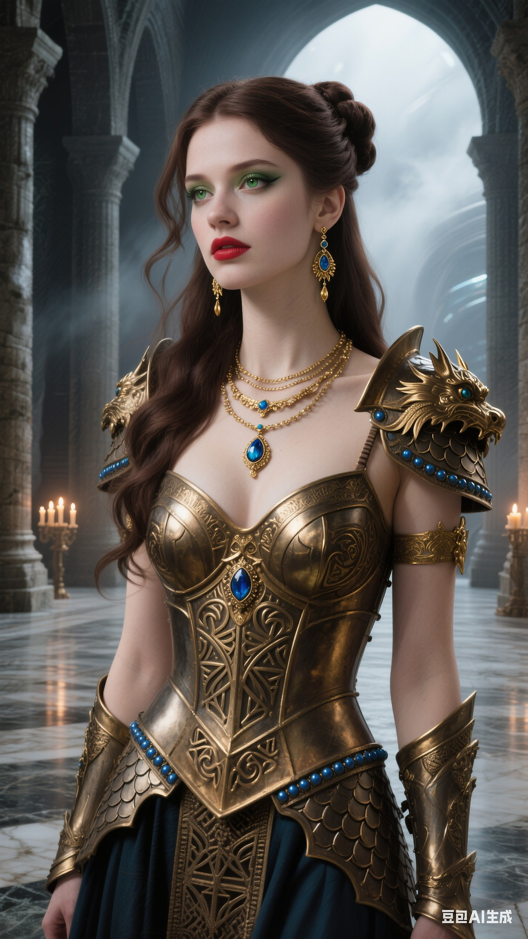 Gilded Bronze Metal Cuirass