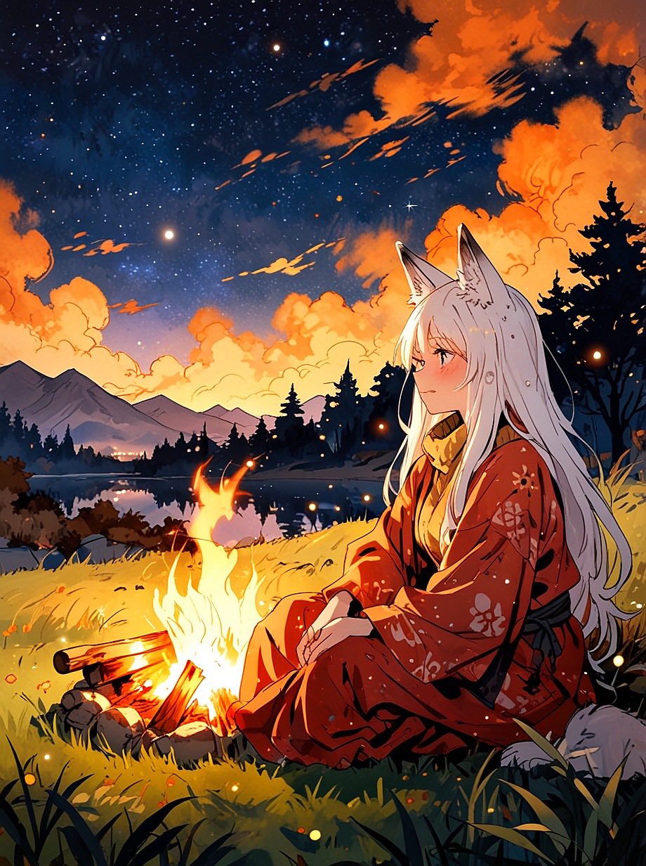 Casual Notes Series - Campfire