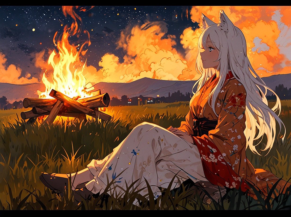 Casual Notes Series - Campfire