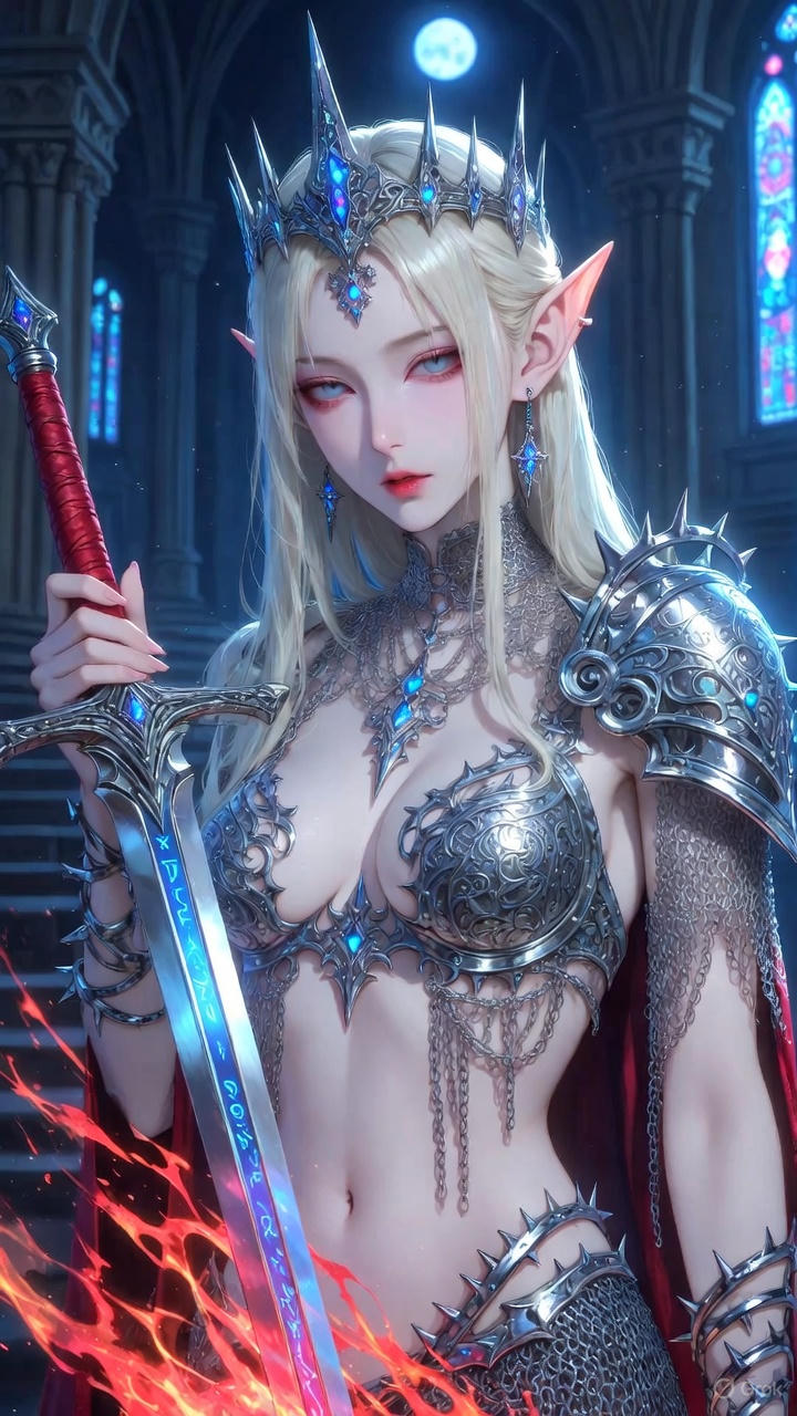 White Hair Fairy Queen