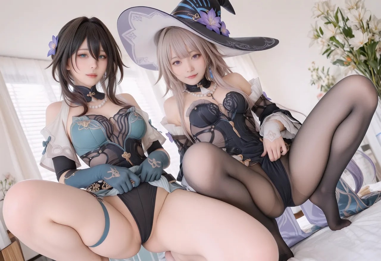 The Herta & Ruan Mei Cosplay - Part 1