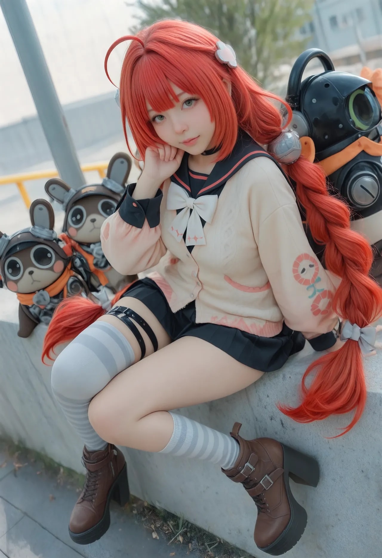 Ukinami Yuzuha Cosplay
