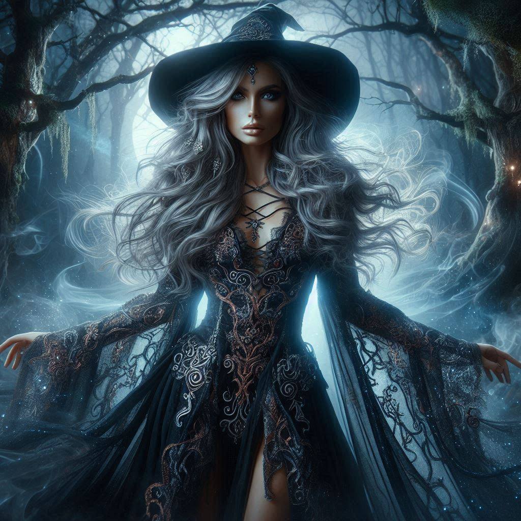 Fantasy x Beautiful Witch x Darkness