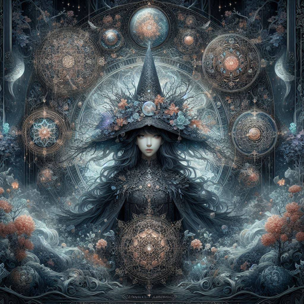 Fantasy x Beautiful Witch x Darkness