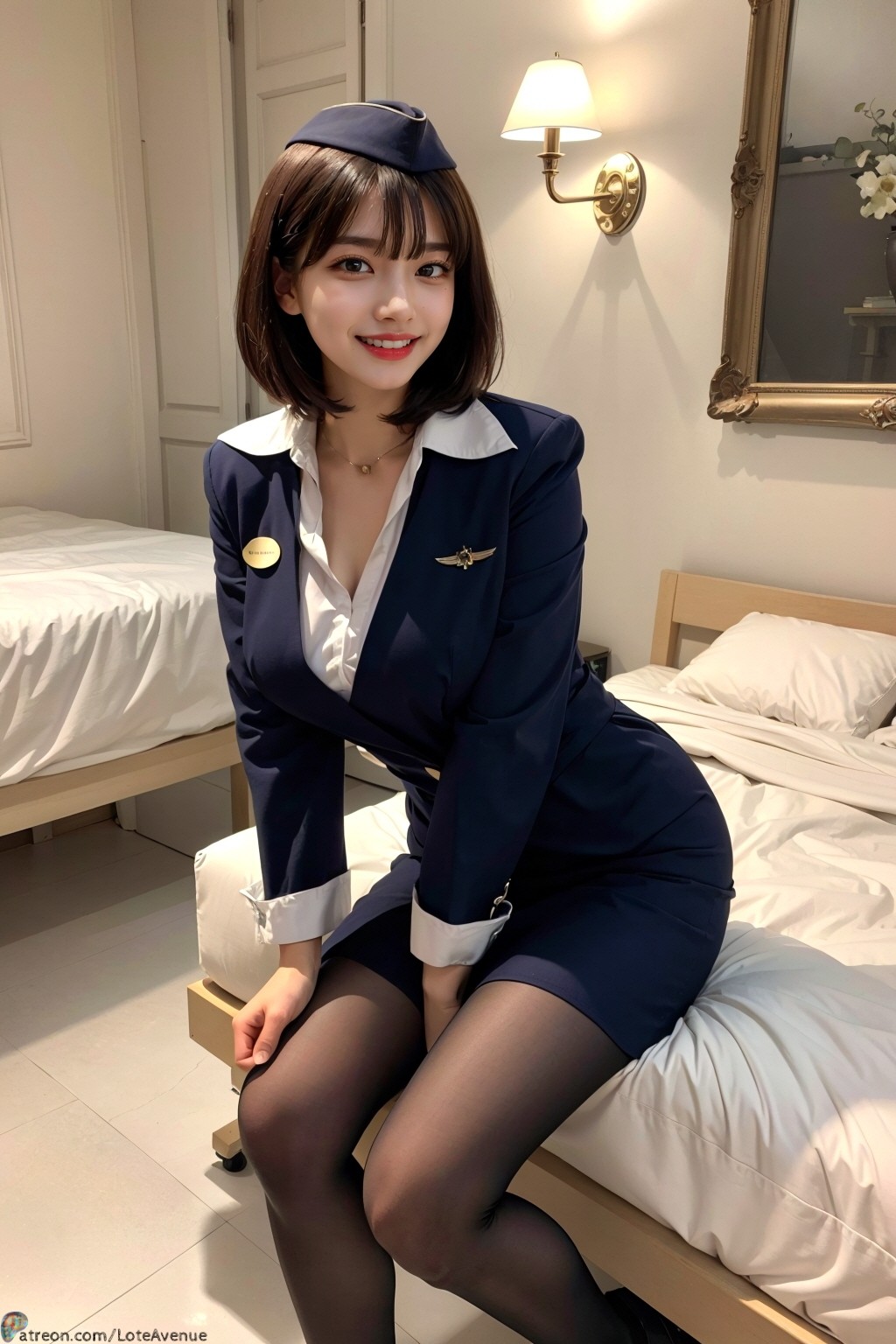 Rurina Stewardess Uniform