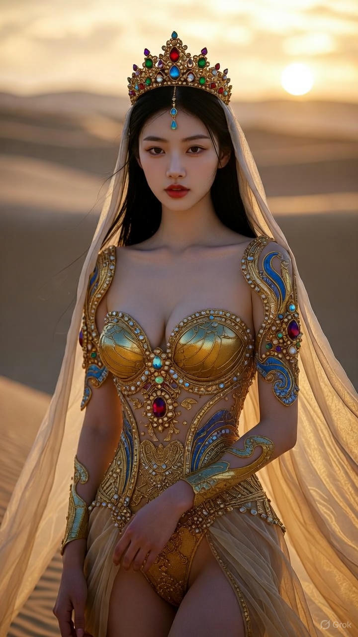 Golden Gem Decorative Tights