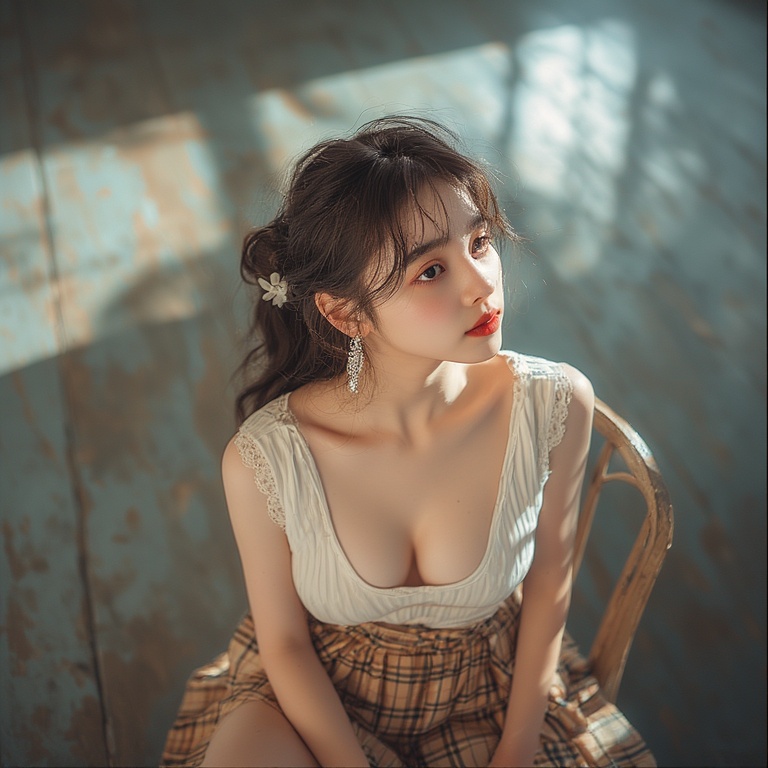 She felt the gaze before she saw it