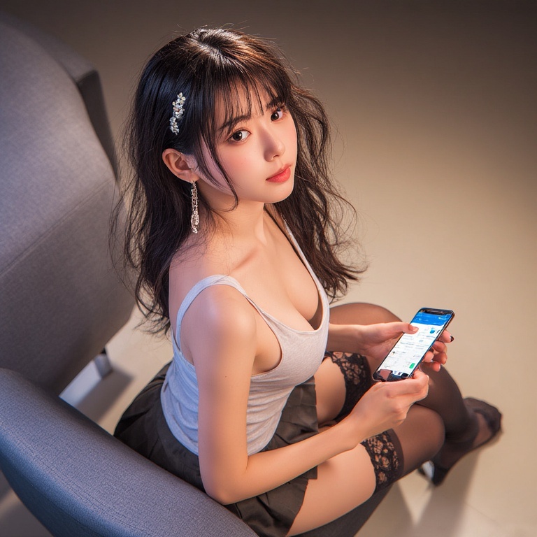She felt the gaze before she saw it