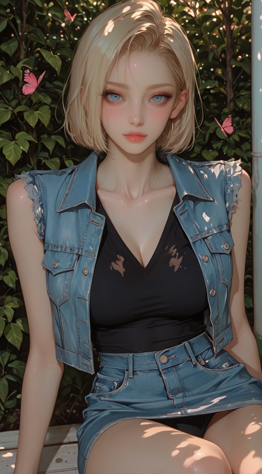 Some similar real people do not necessarily resemble the original character