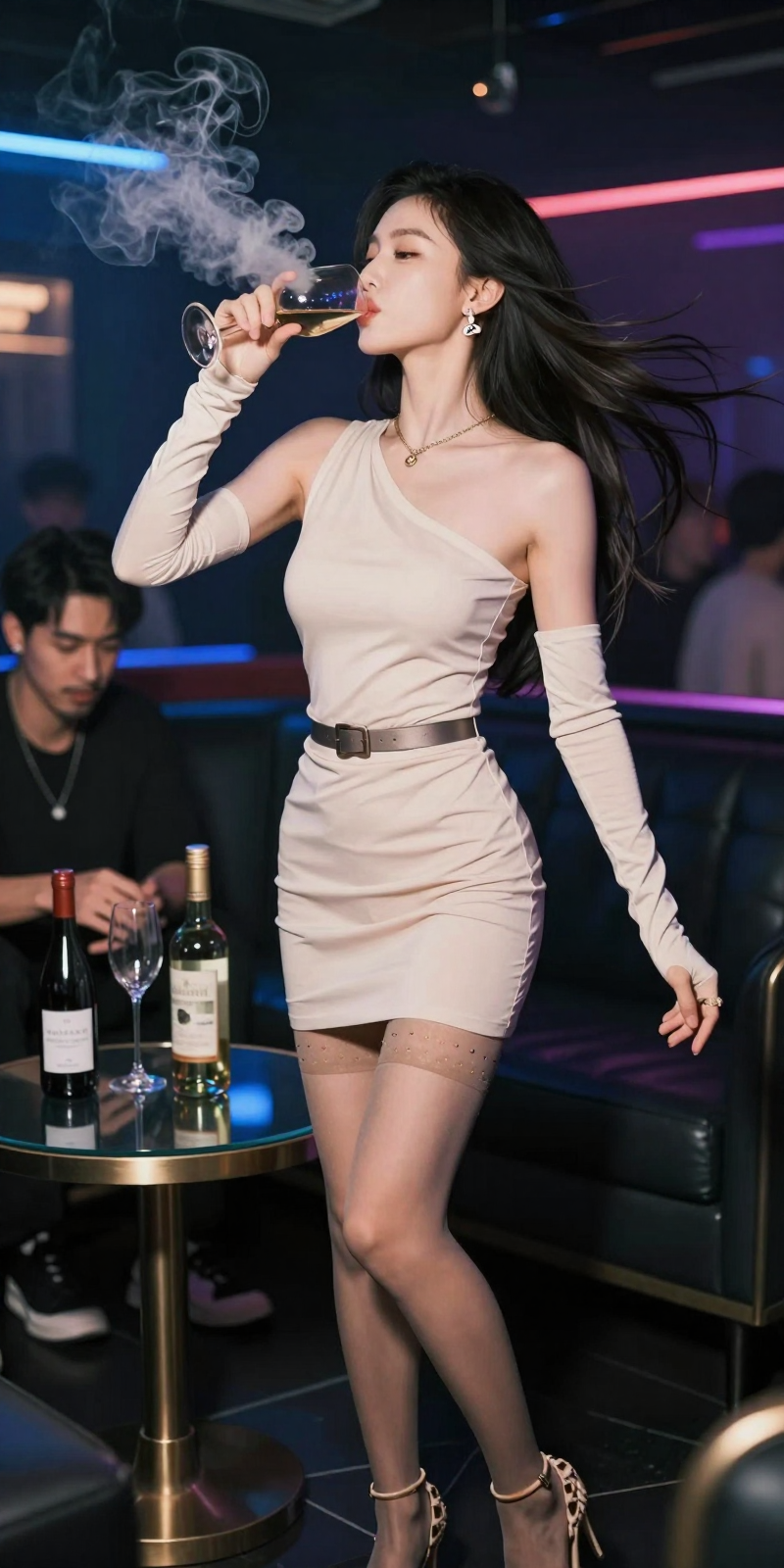 Woman Fighting Going to a Bar 3