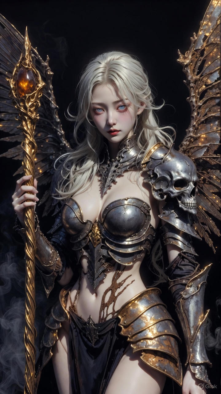 Dark Fantasy Warrior Queen