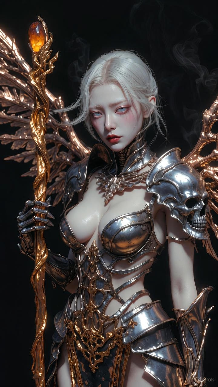 Dark Fantasy Warrior Queen