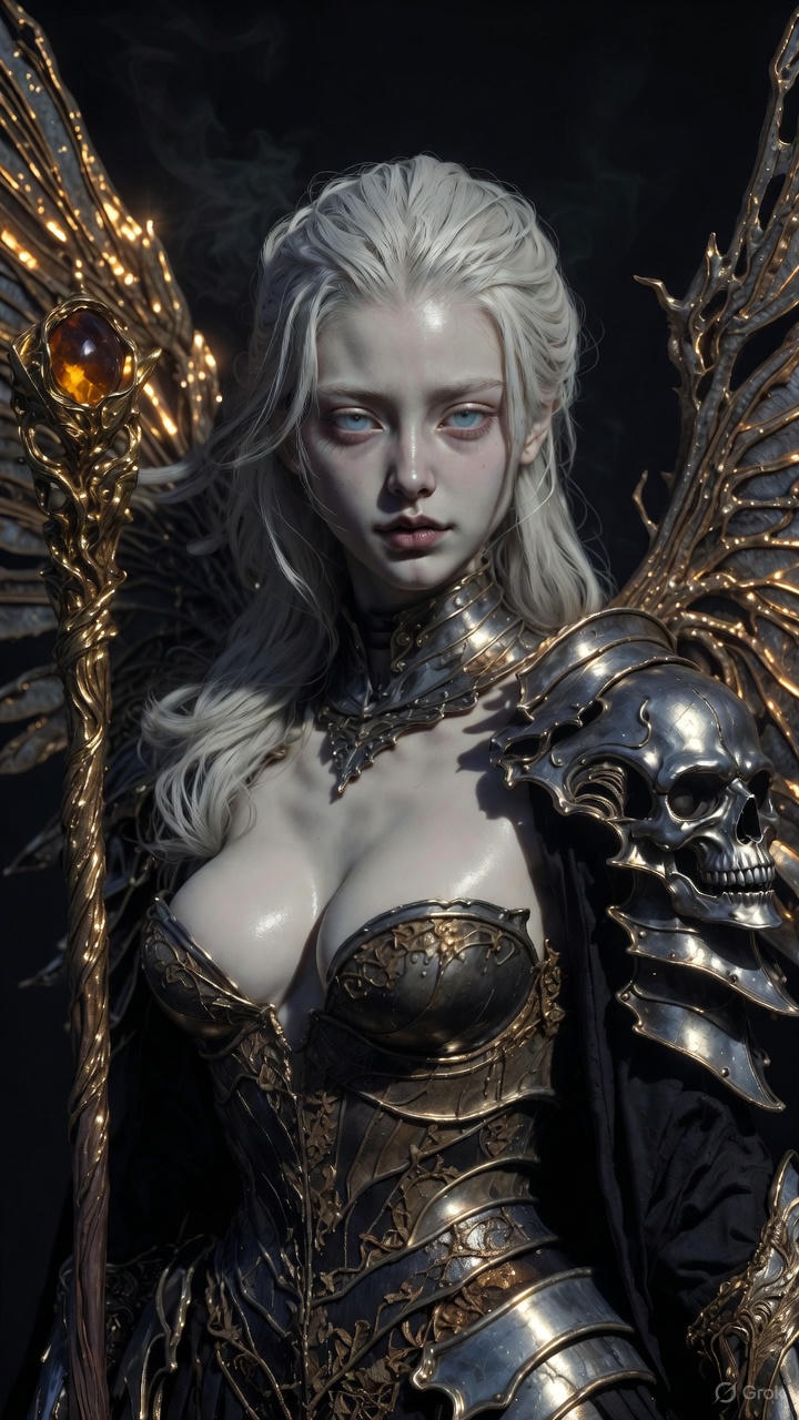 Dark Fantasy Warrior Queen