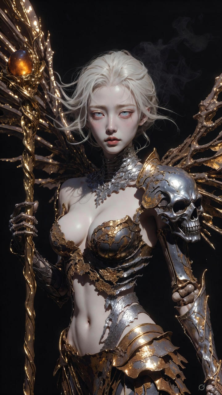 Dark Fantasy Warrior Queen
