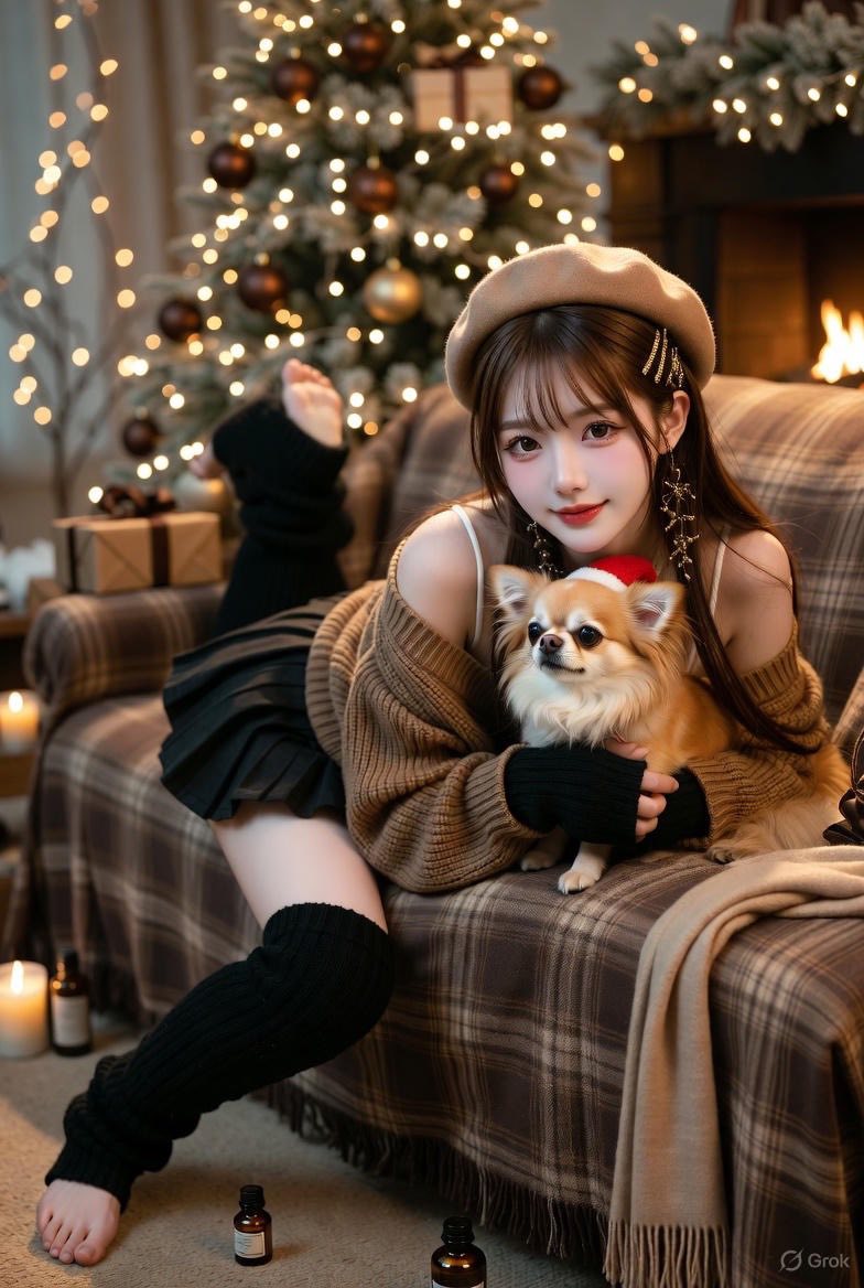 Christmas with my sister
