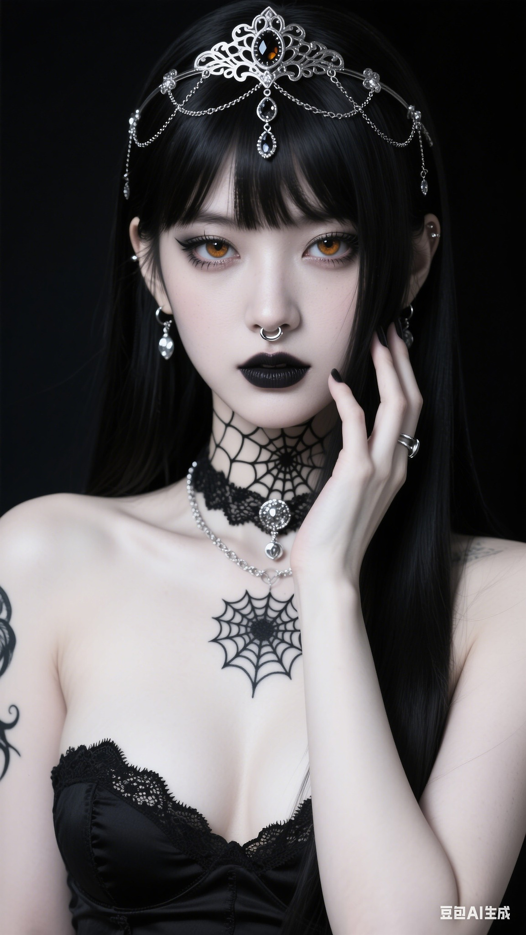 Stylish Gothic portrait