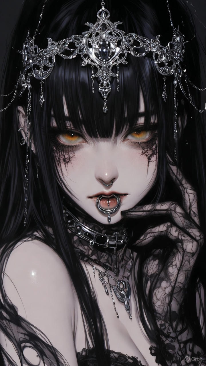 Stylish Gothic portrait