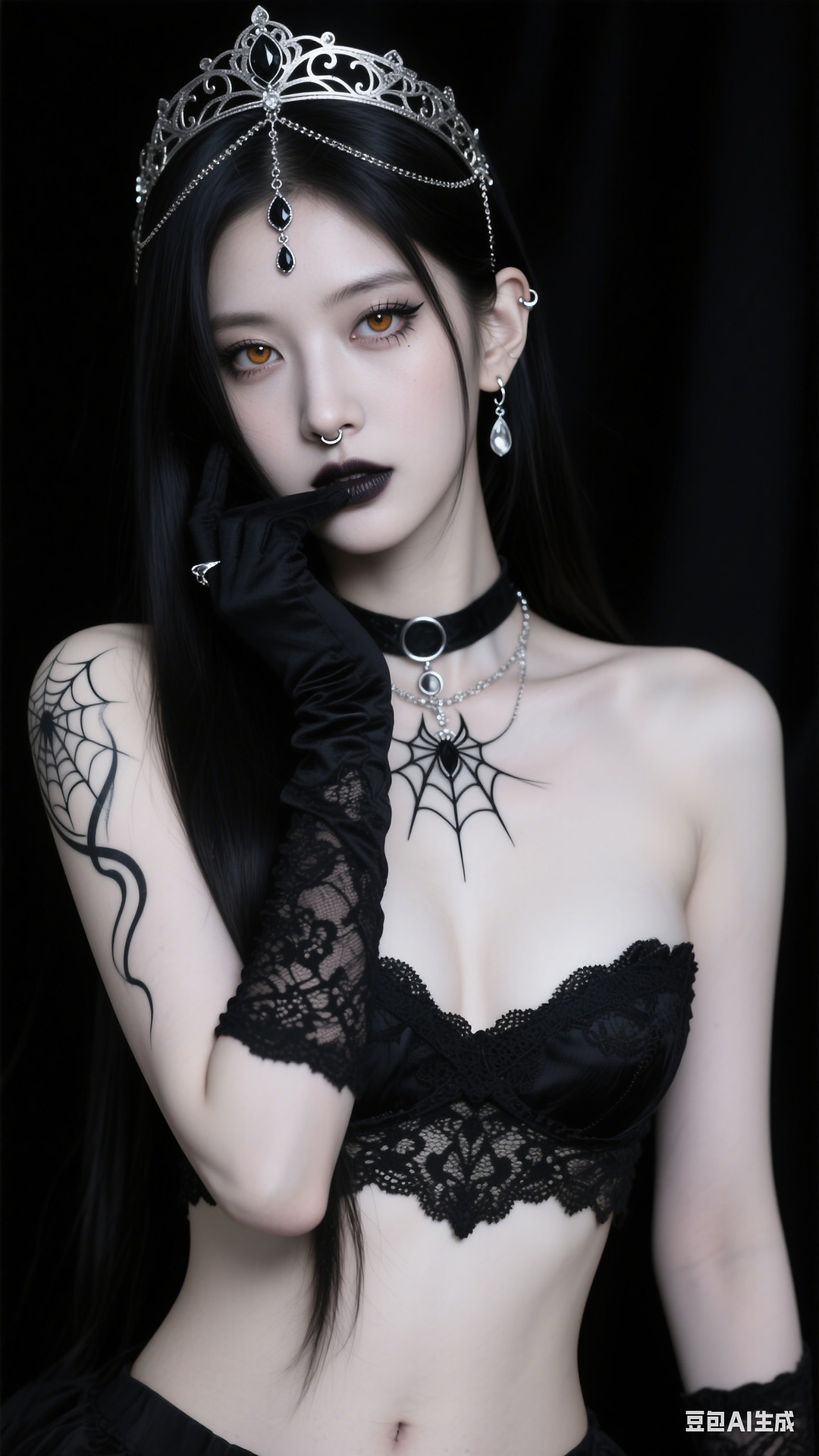 Stylish Gothic portrait