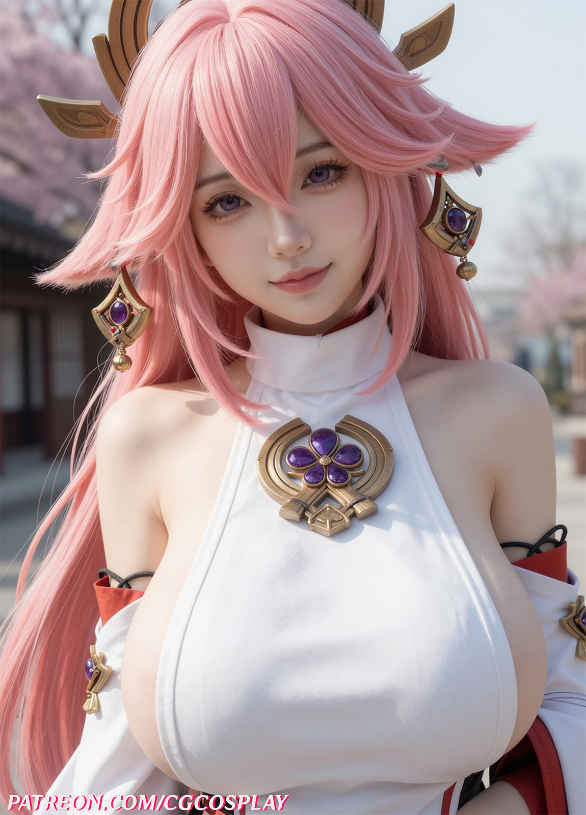 Yae Miko – Genshin Impact 🌸⛩️🦊