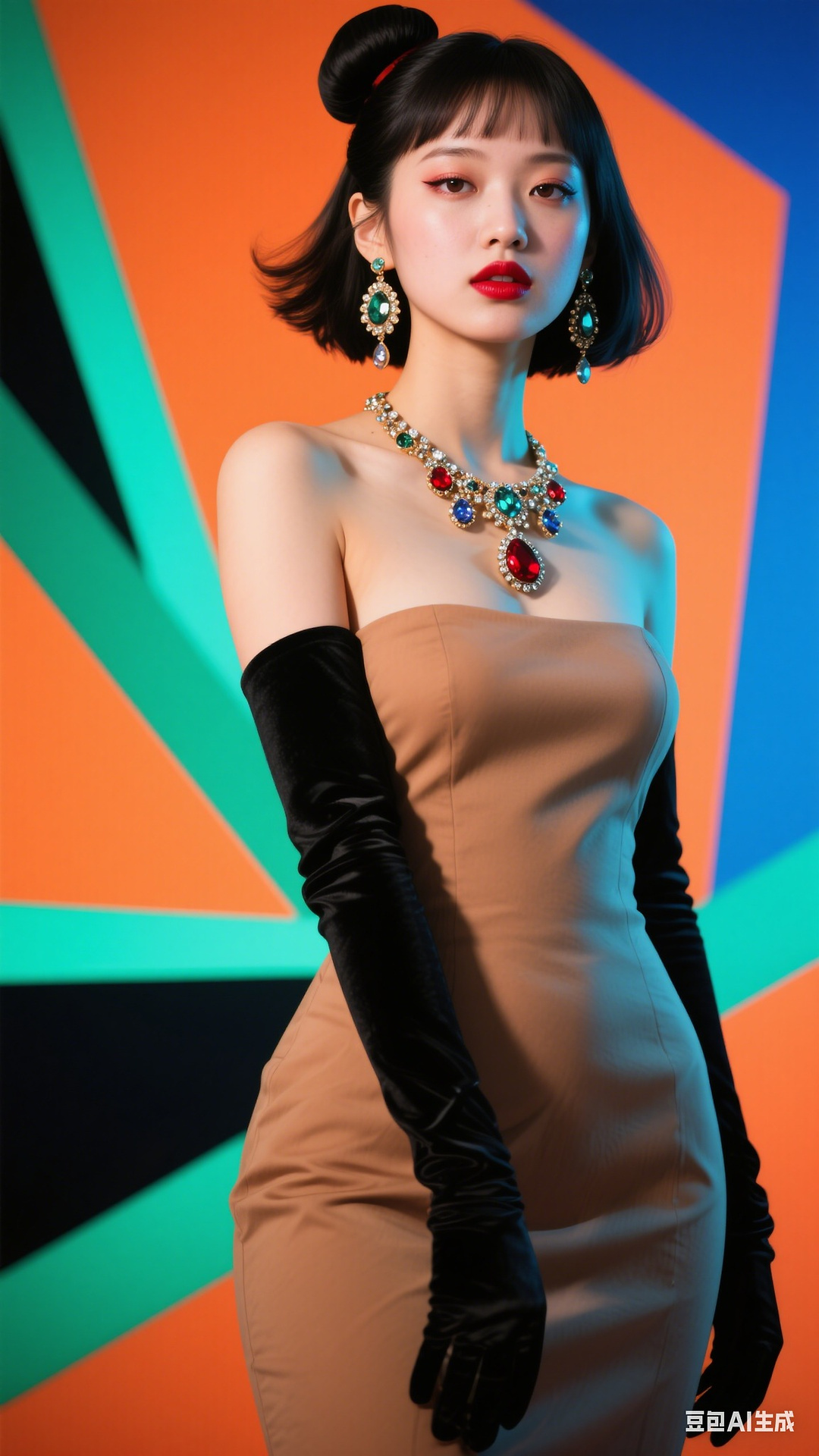 Exotic hourglass curve